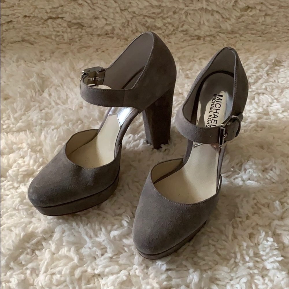 Michael Kors Suede Heels